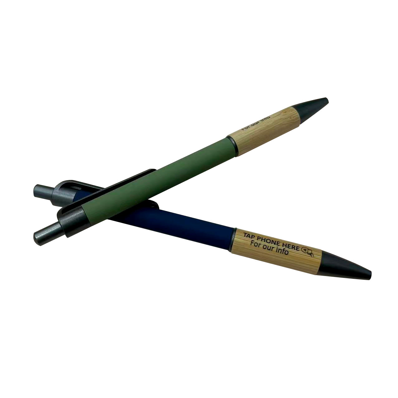 Aluminum Bamboo NFC Pen