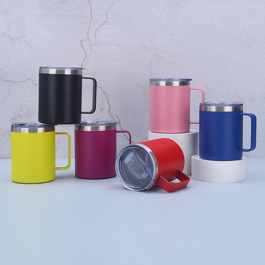 Stainless Steel Mug with Handle