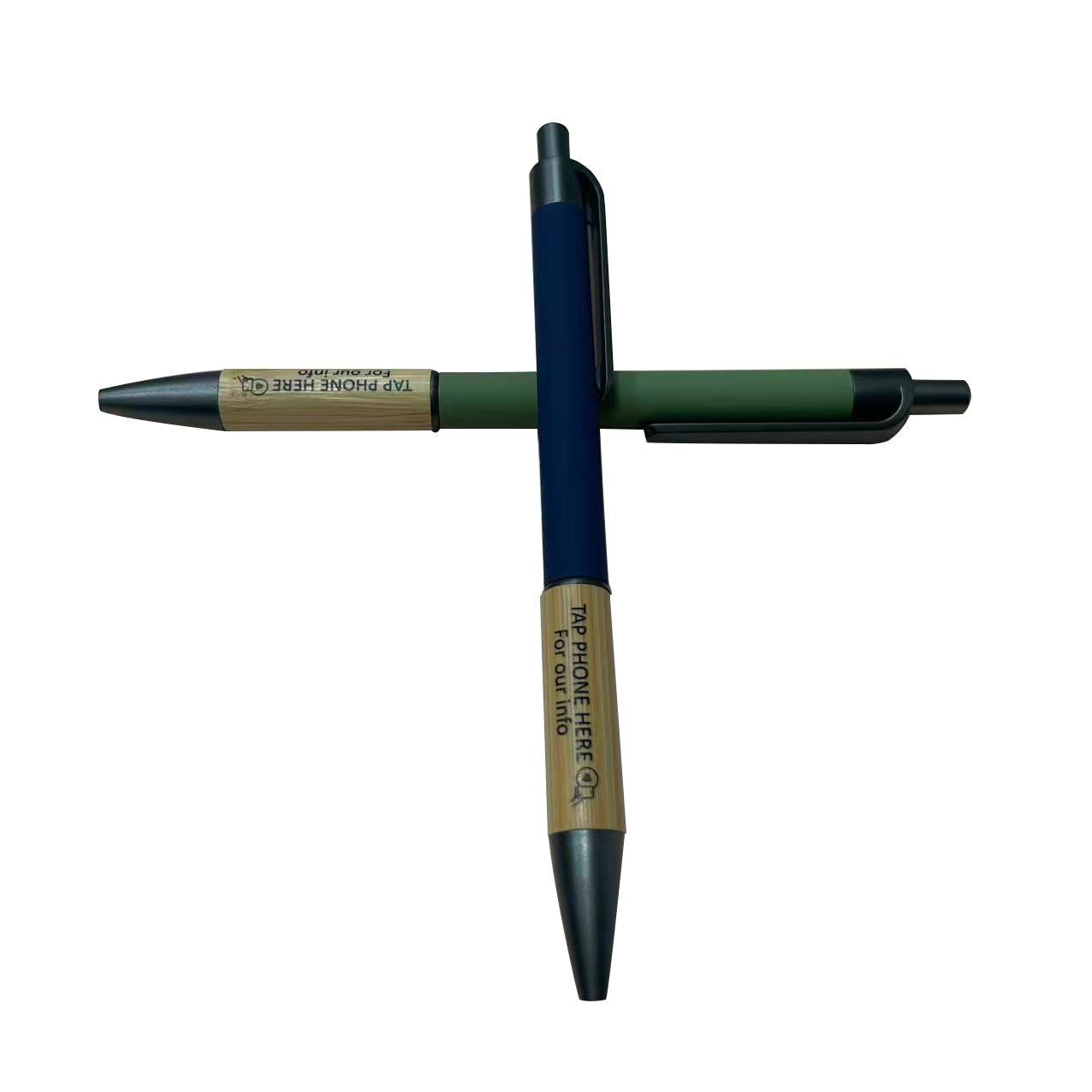 Aluminum Bamboo NFC Pen