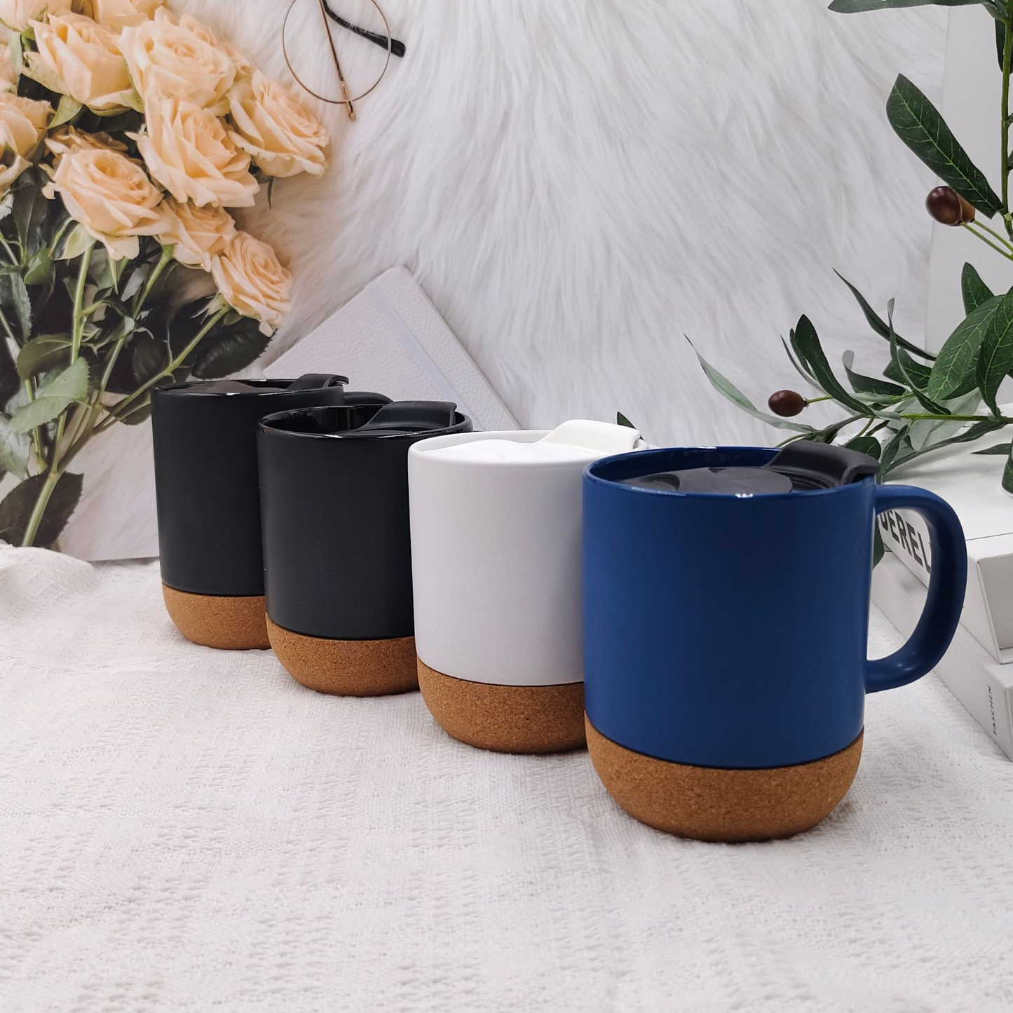 Ceramic Mug with Lid