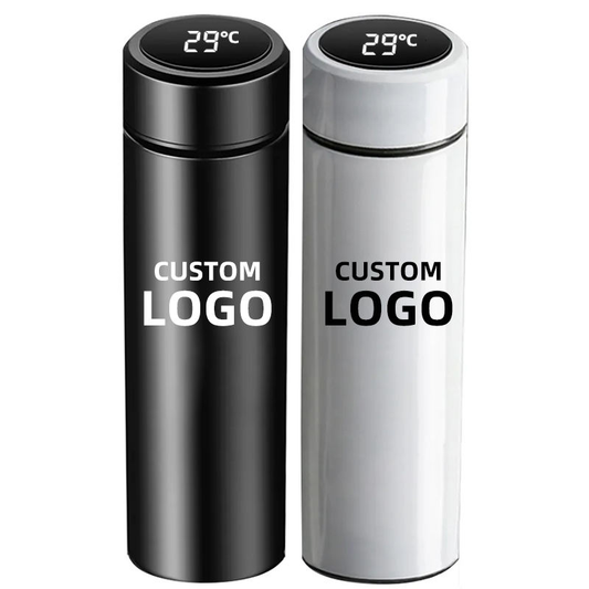 Tumbler with LED temperature Display