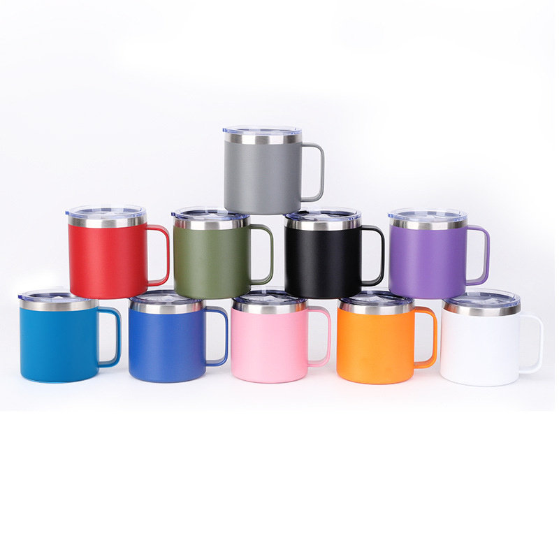Stainless Steel Mug with Handle