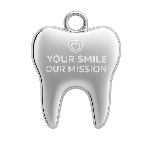 Tooth-shaped Keychain