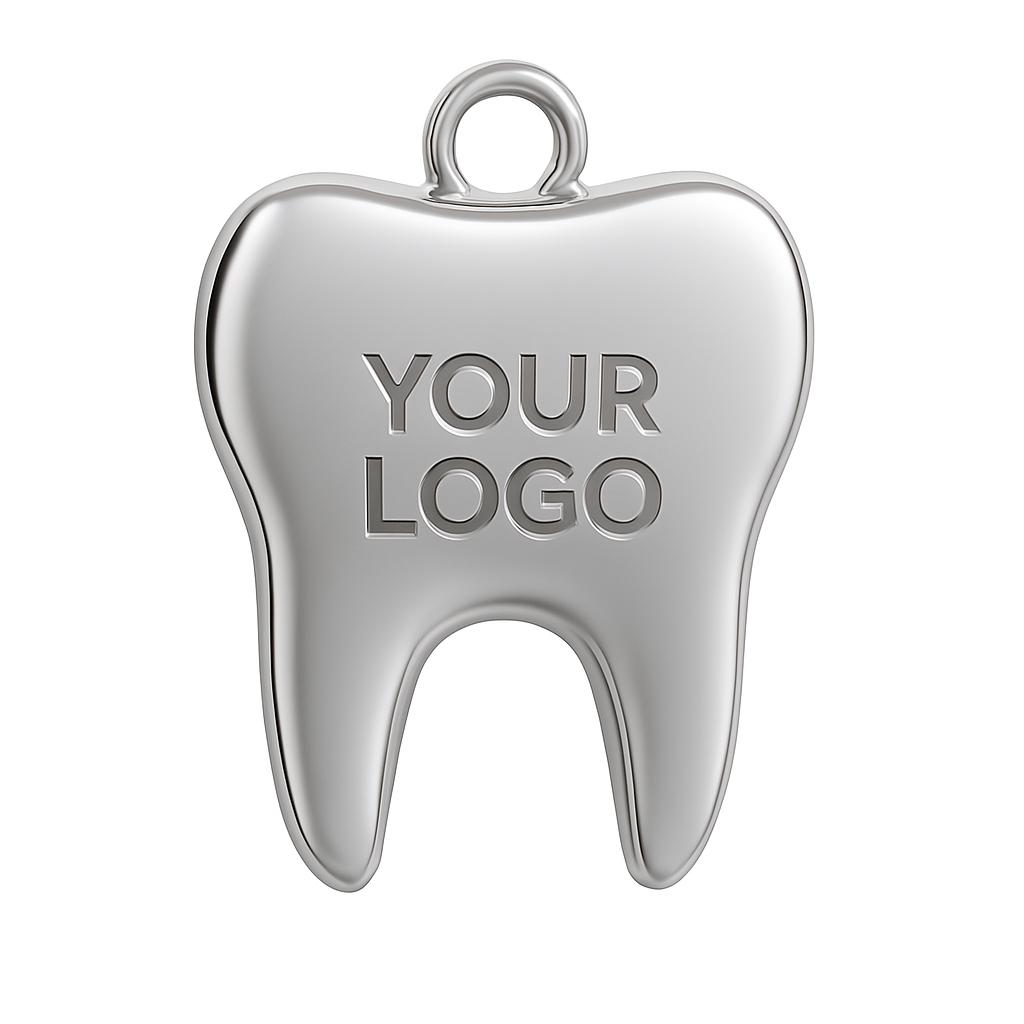 Tooth-shaped Keychain